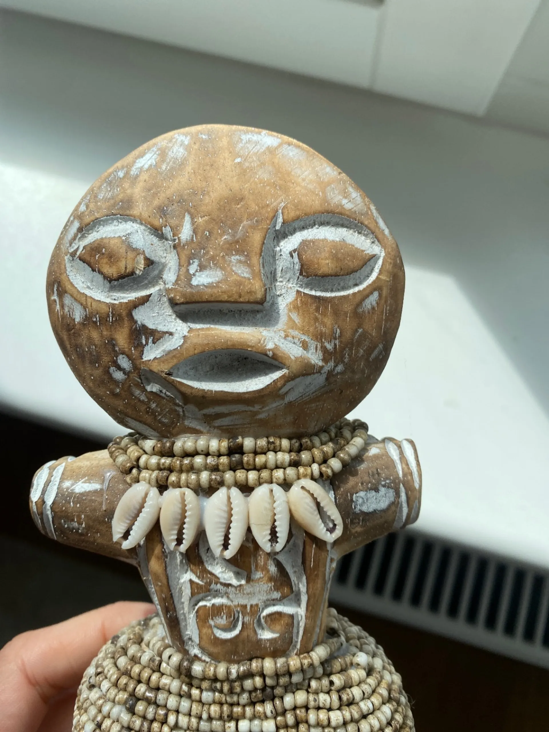 Āfrikas cilts koka statuja
