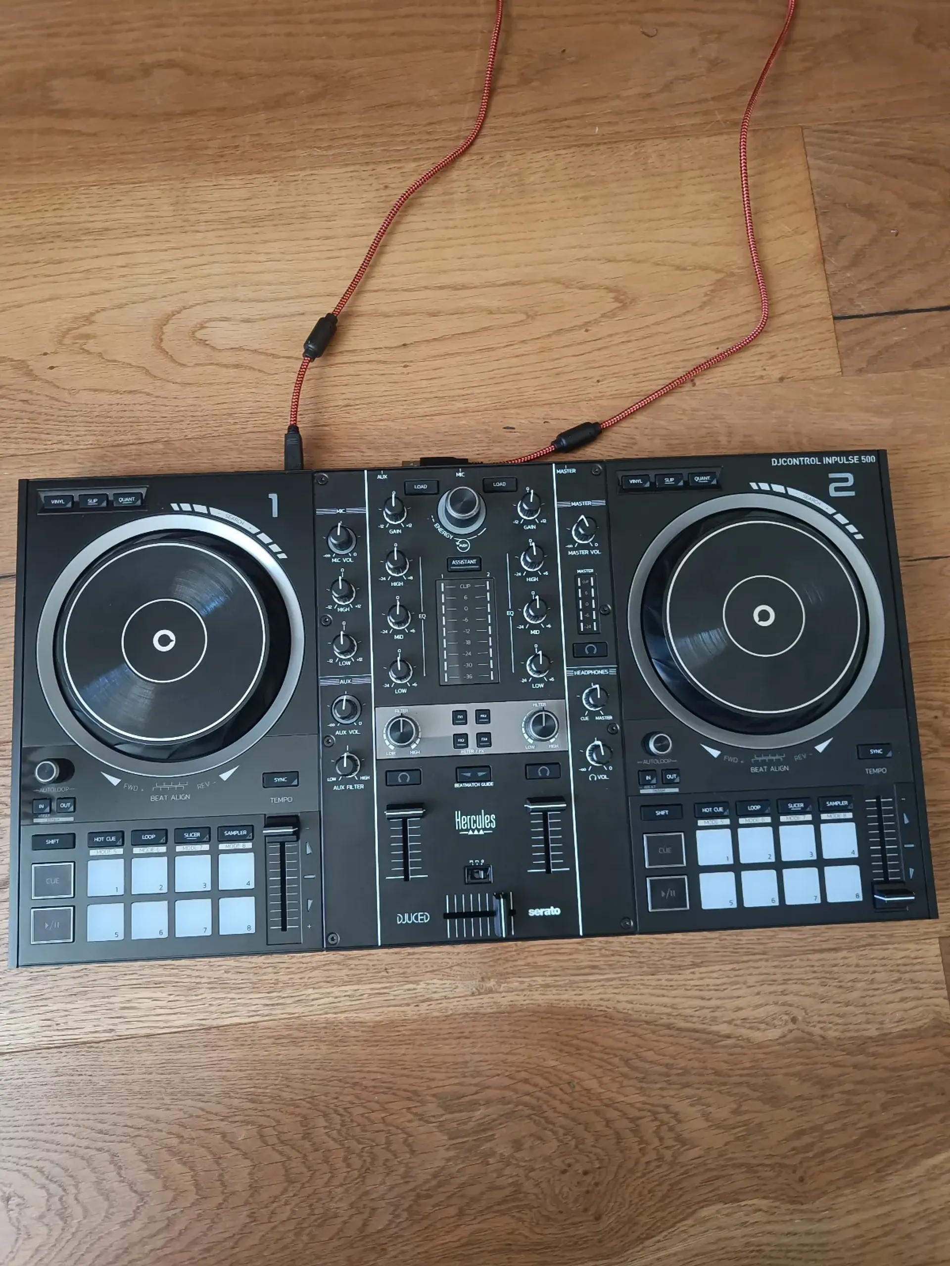 DJ-контроллер Hercules DJControl Inpulse 500, фото 1 из 3