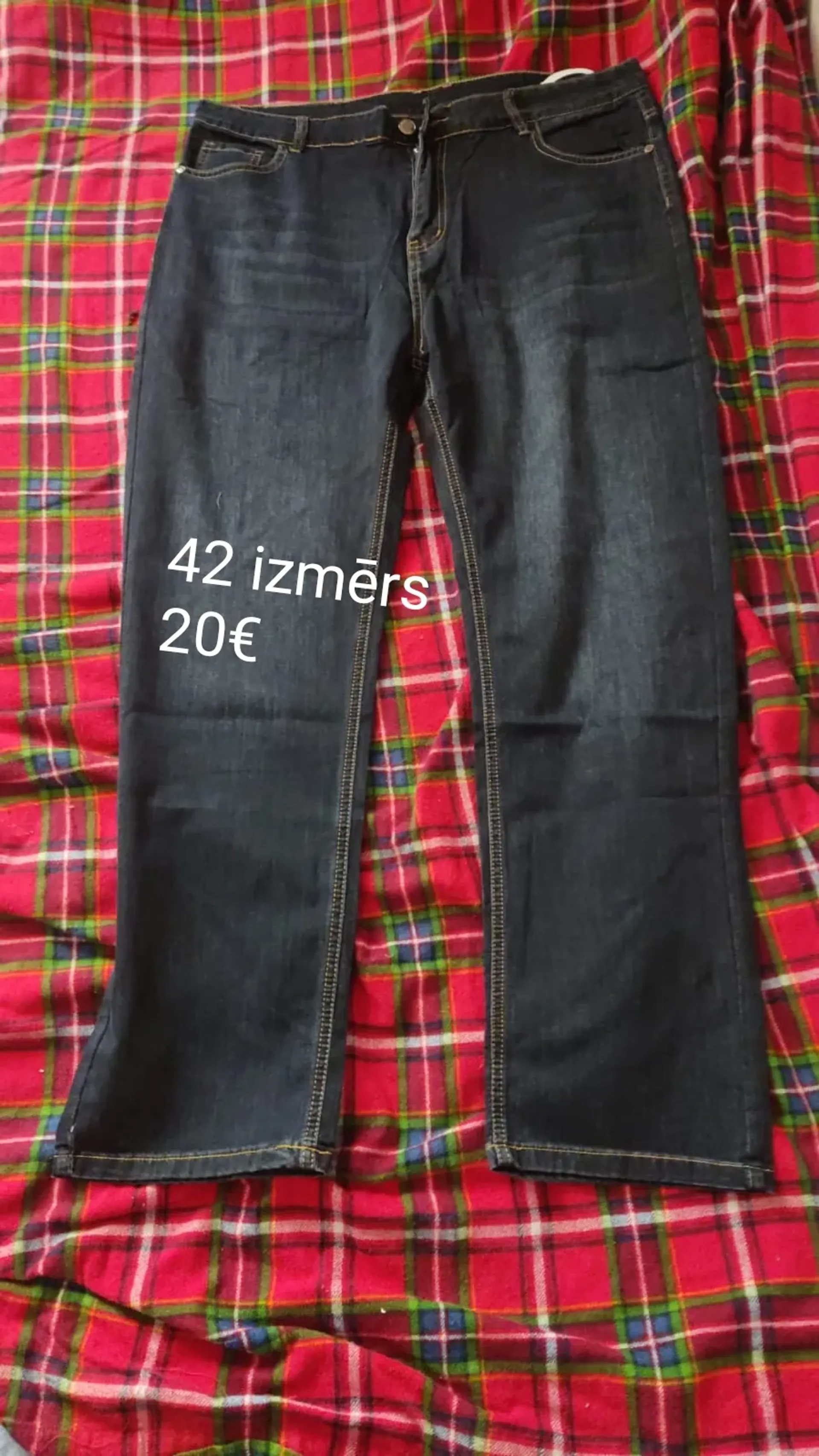 Pirmā sludinājuma fotoattēls: Dzempi Džinsi 42 izmērs
