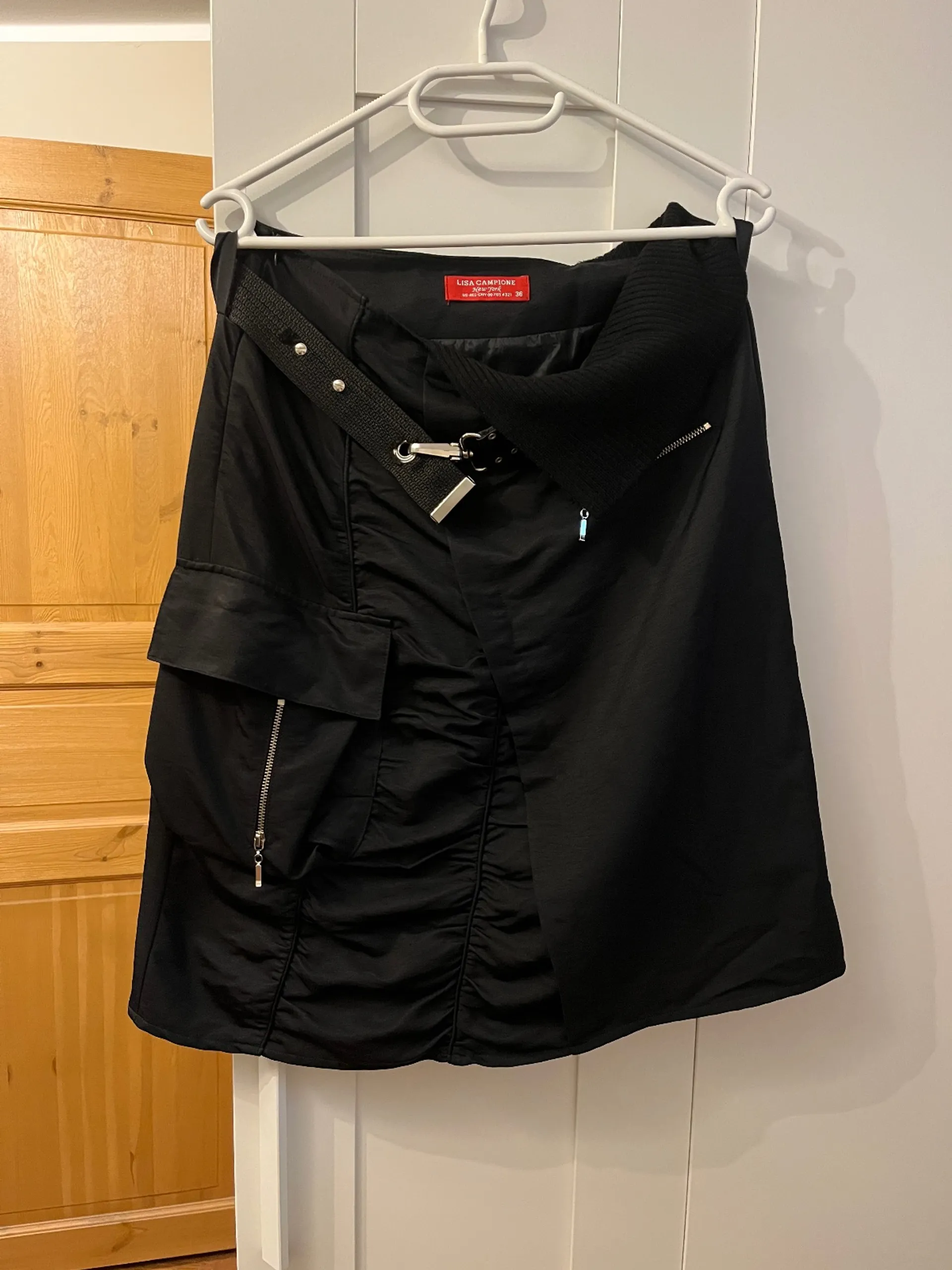 Melni vintage stila svārki, 1. fotoattēls no 3