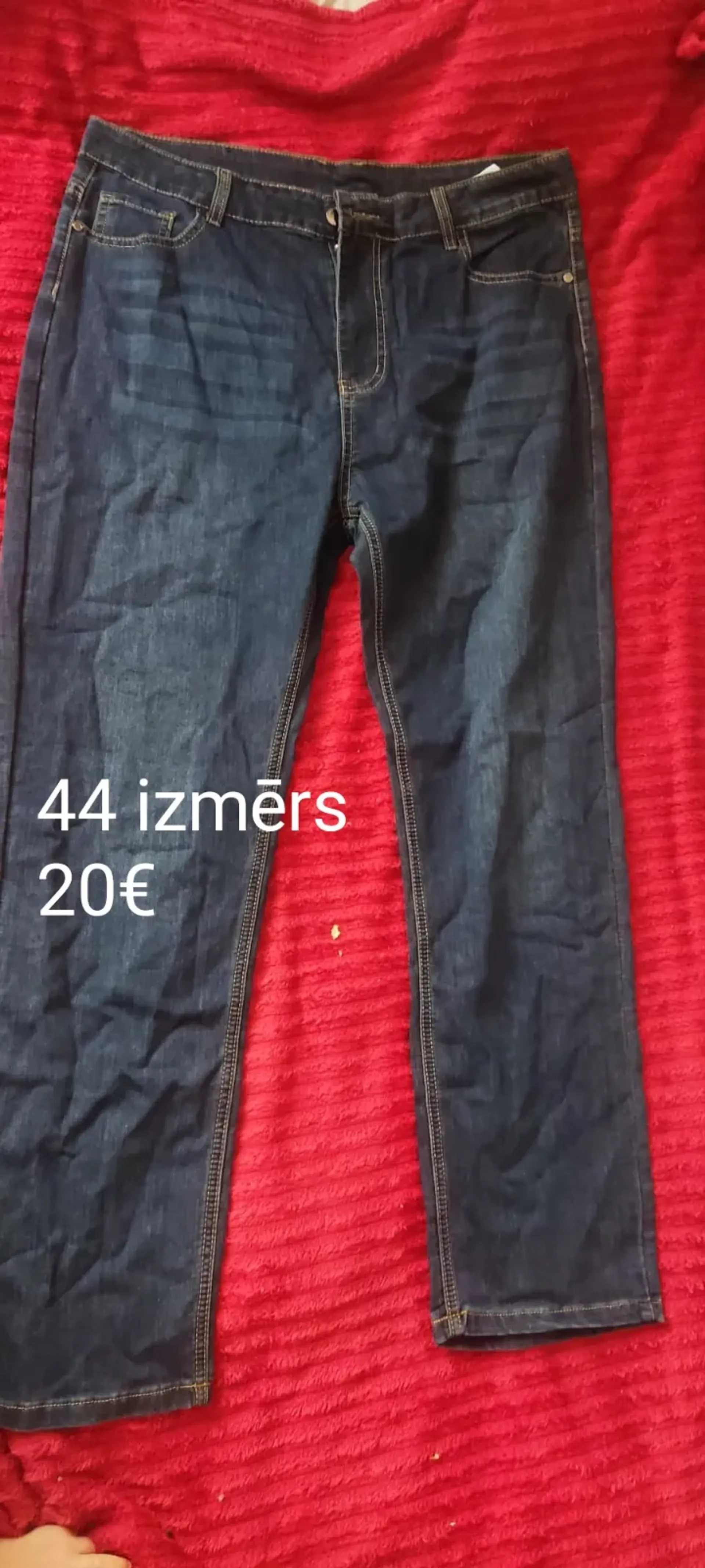 Pirmā sludinājuma fotoattēls: Dzempi Džinsi, 44 izmērs
